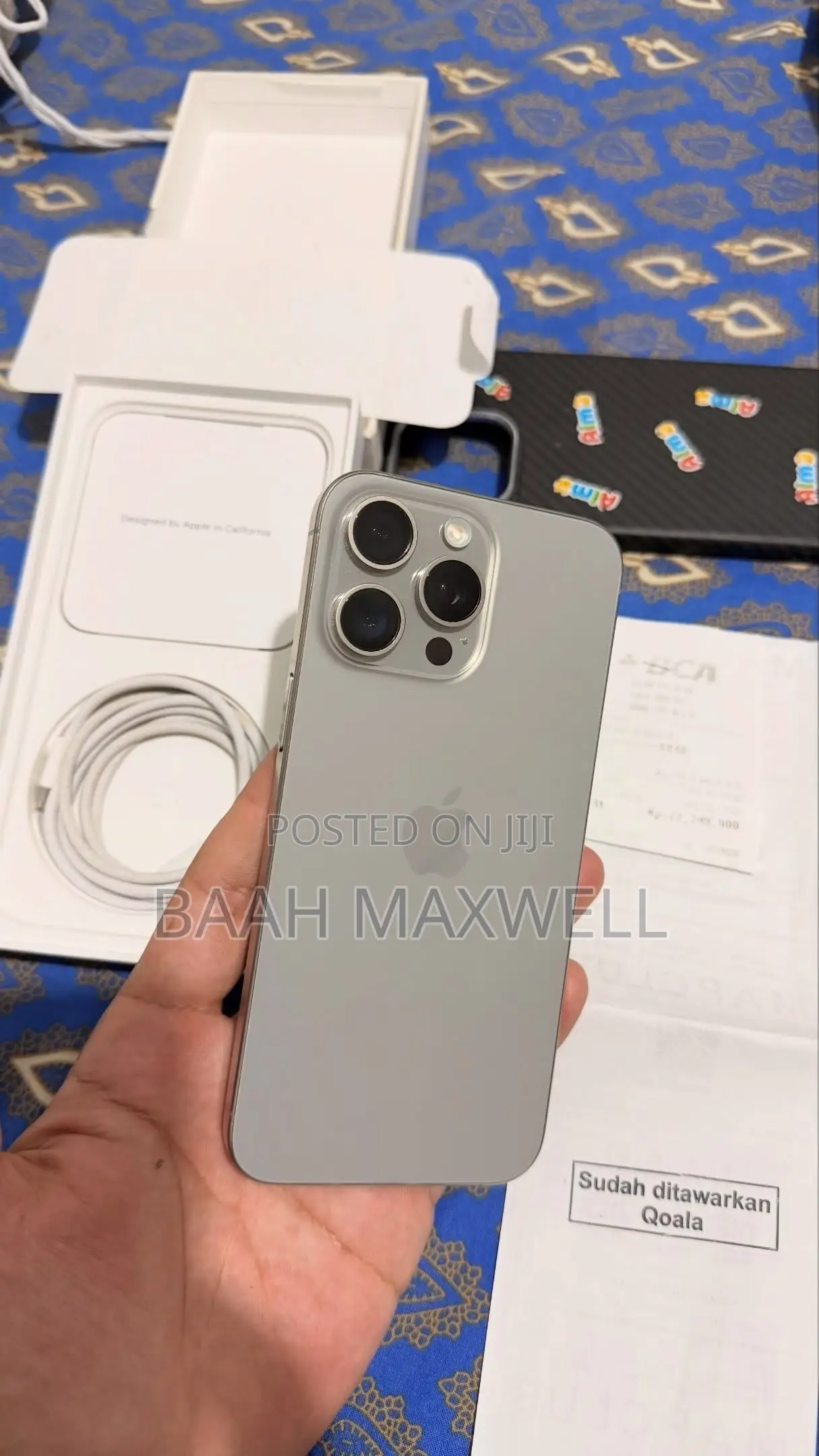 Apple iPhone 15 Pro Max 256 GB Silver