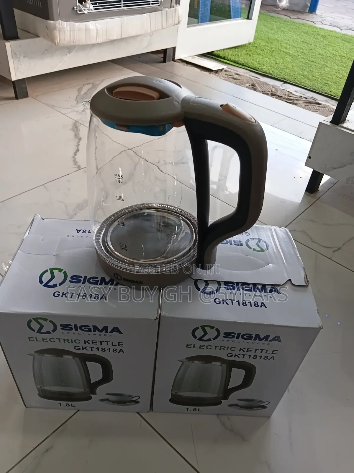 Happy Mood 1.8L Sigma Electric Kettle