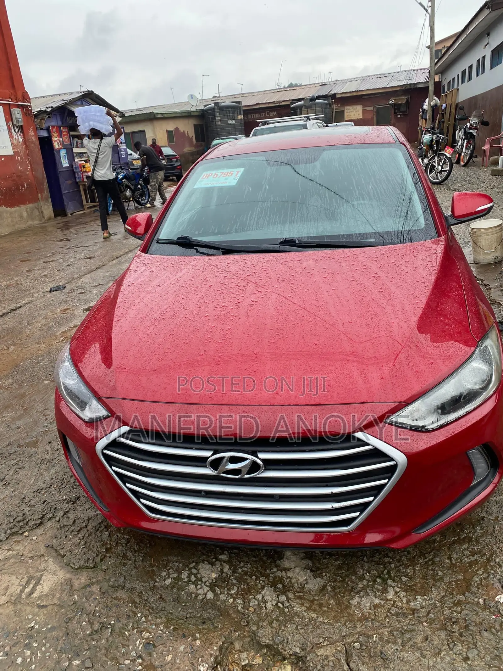 Hyundai Elantra Limited 2018 Red