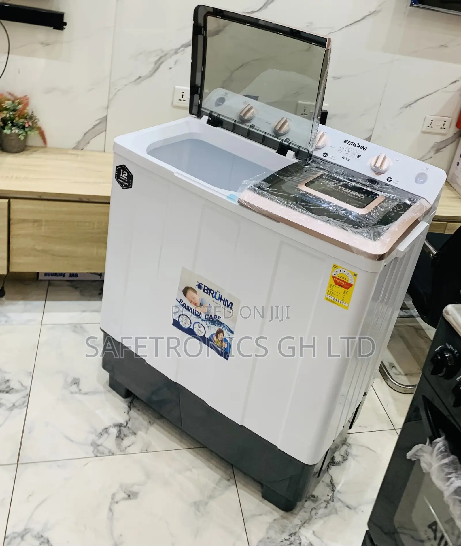 Newly Released Twintub 12kg Bruhm WashingMachine