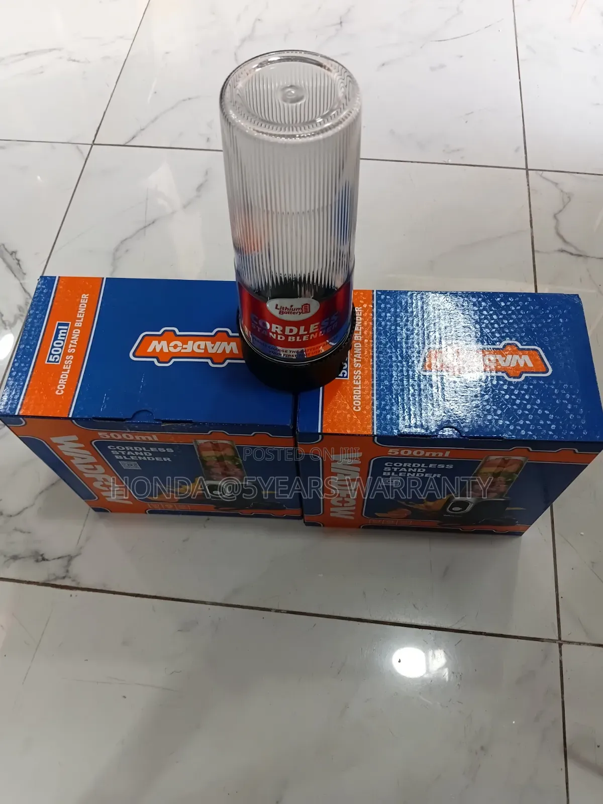 Original Wadfow Rechargeable Blender- No Light Needed
