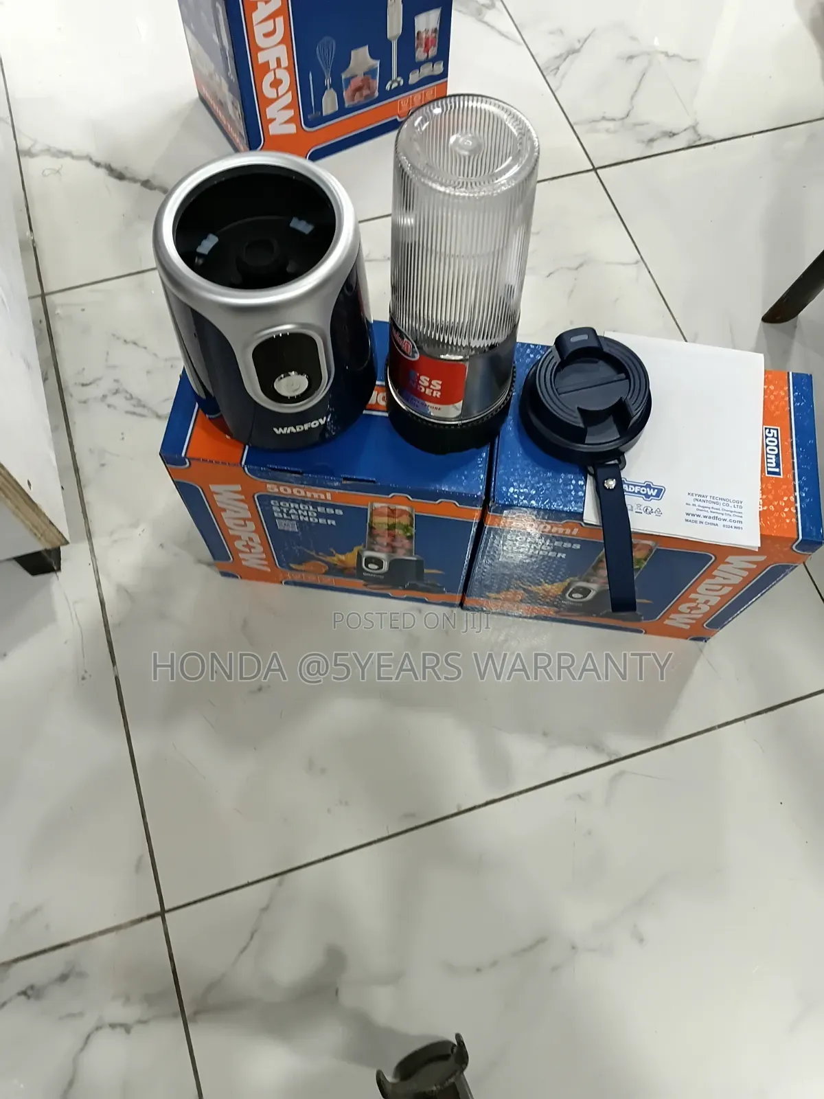 Wadfow Cordless Stand Blender - Charge & Go
