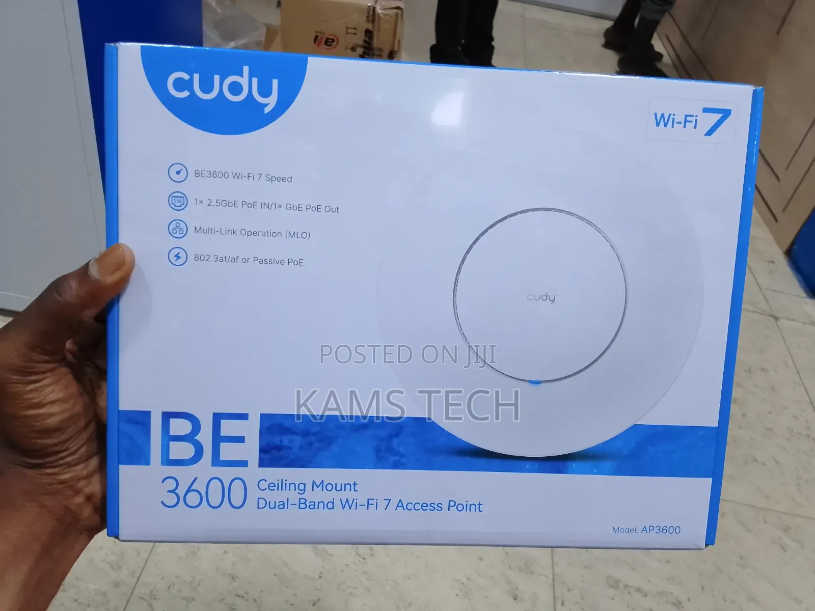 CUDY (3600) AP3600 Ceiling Mount Dual -Band Wi-Fi 7 Access Point