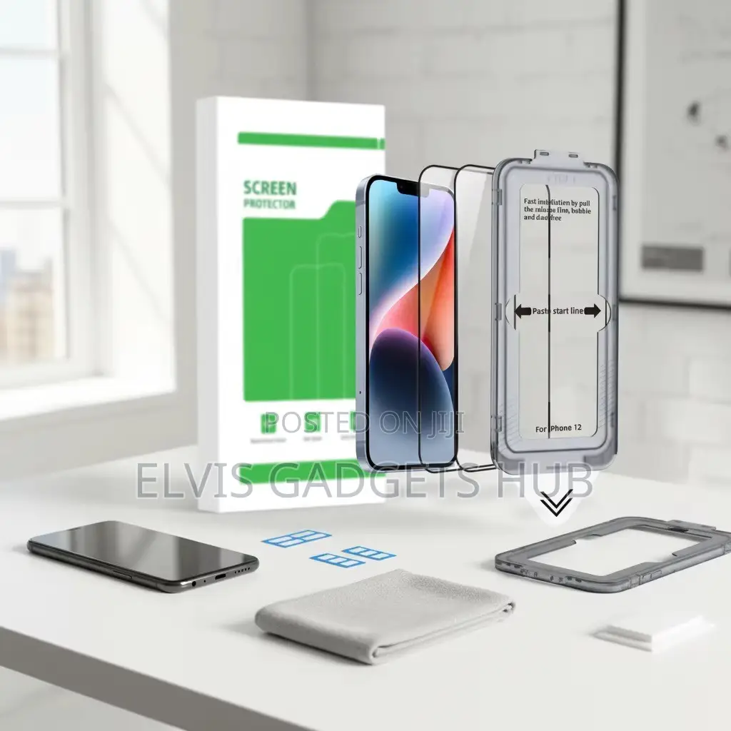 Easy Installation Tempered Glass for Iphone12-17Glass Screen Protector