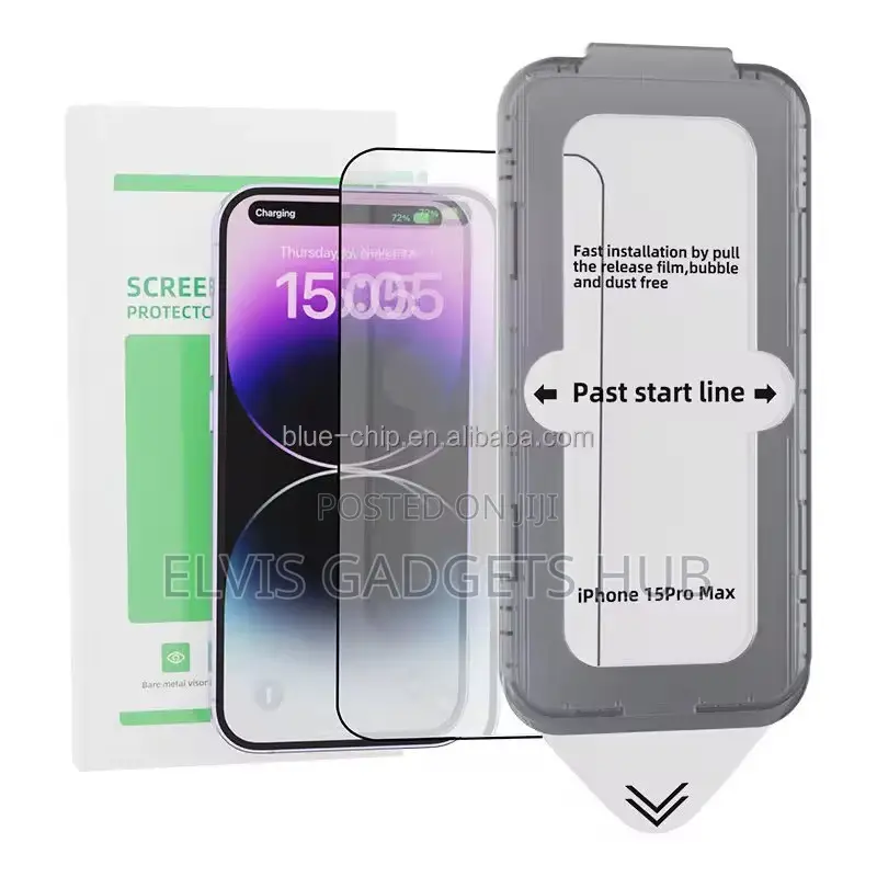 Easy Installation Tempered Glass for Iphone12-17Glass Screen Protector