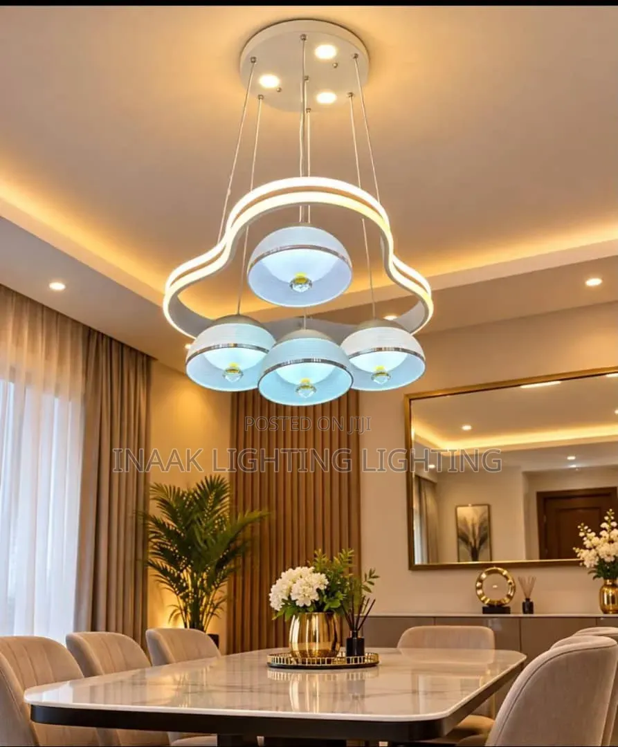 4 Bowl Led Pendant Light - Cloud Design