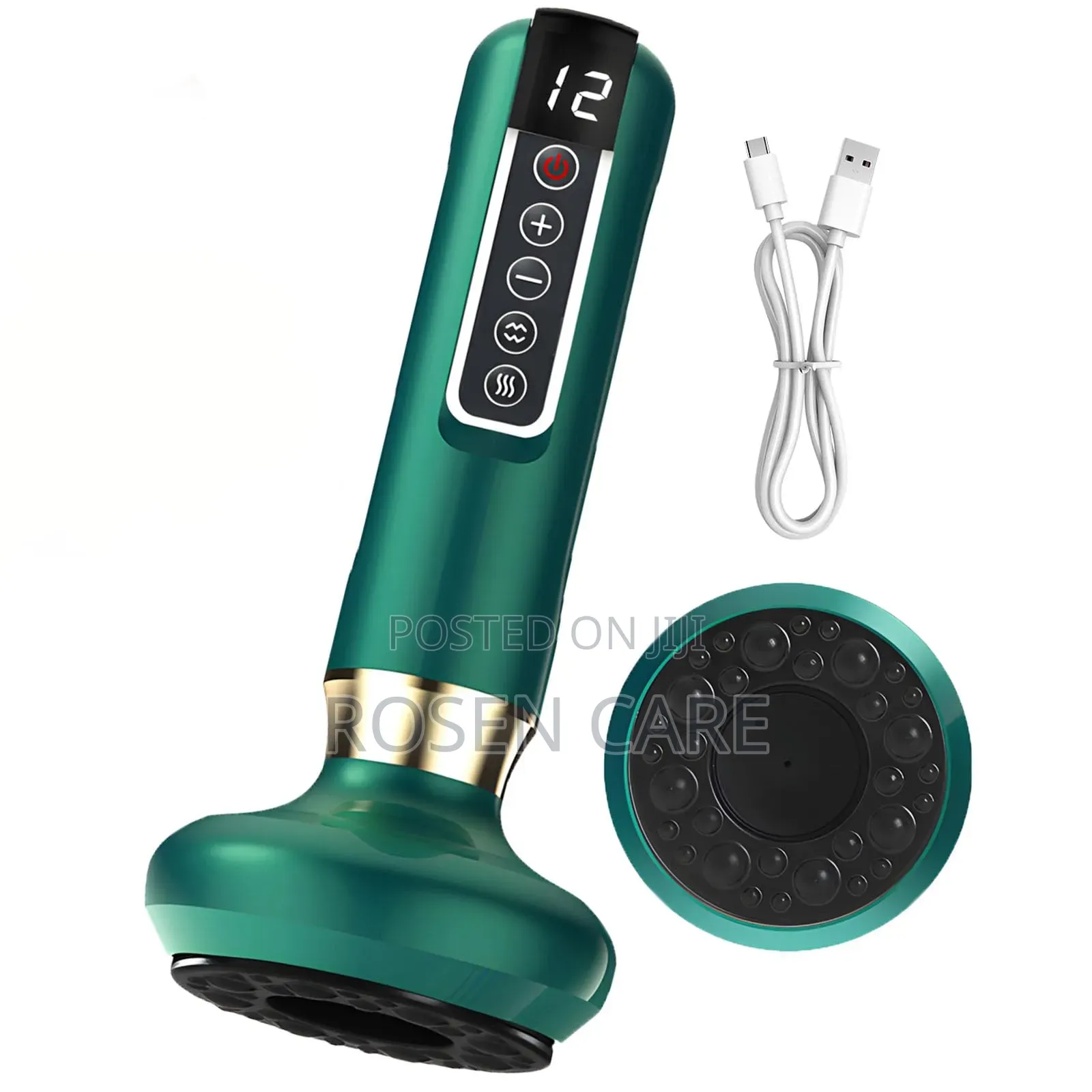Rechargeable Electric Vacuum Cupper Cupping Scrapping Gua Sha Massager