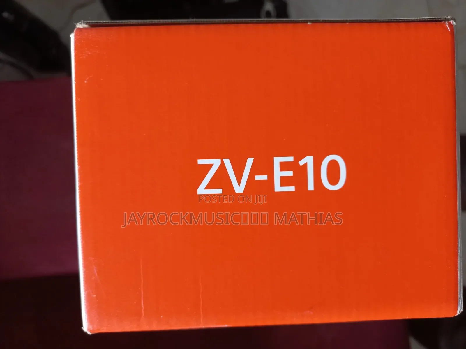 Sony Zv-E10 Camera With Kit Lens