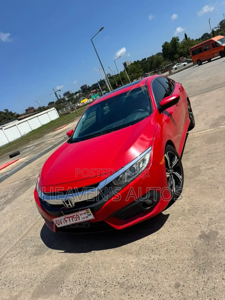 Honda Civic 2018 Red