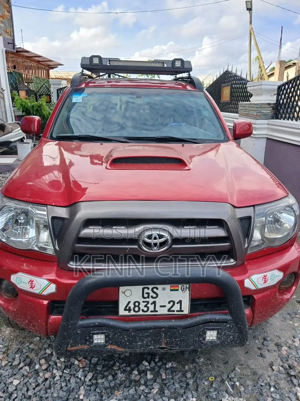 Toyota Tacoma 4dr Access Cab 4WD 6.1 ft. SB (2.7L 4cyl 4A) 2015 Red