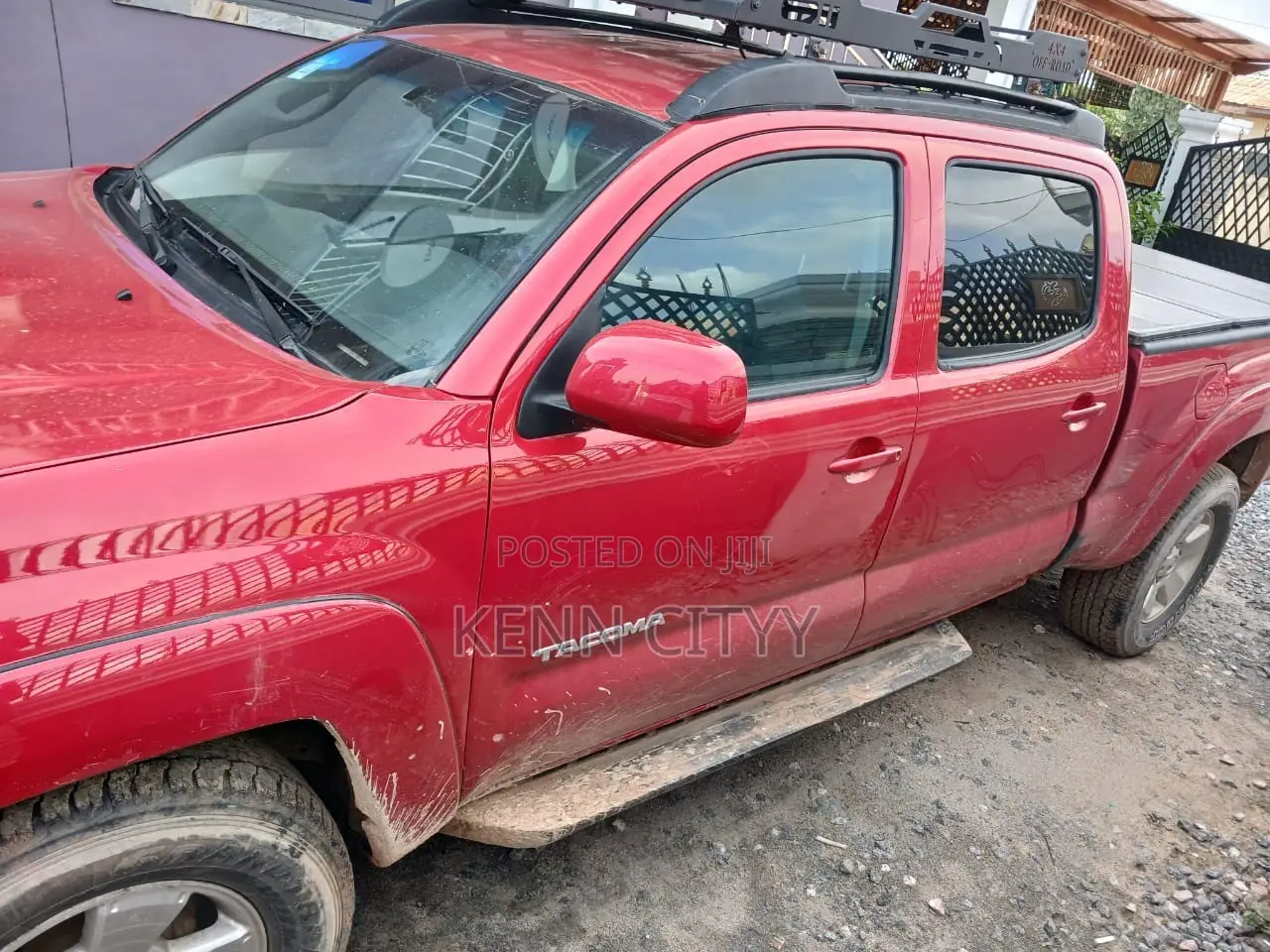 Toyota Tacoma 4dr Access Cab 4WD 6.1 ft. SB (2.7L 4cyl 4A) 2015 Red