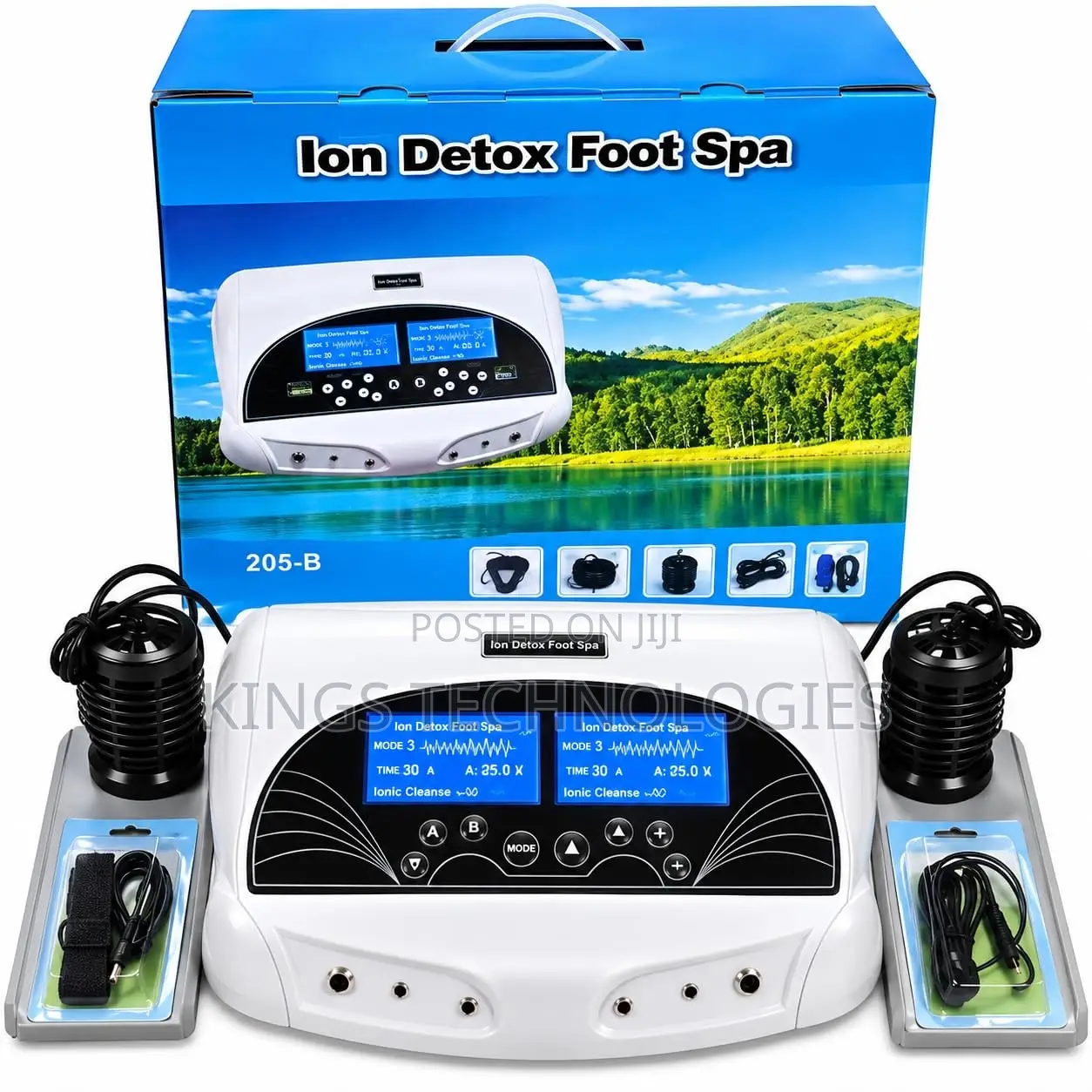 Ionic Dual Detox Foot Detoxification SPA Machine Toxin Remove Machine