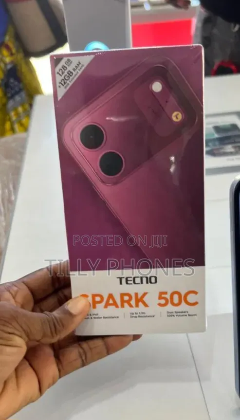 New Tecno Spark 50 128 GB Red