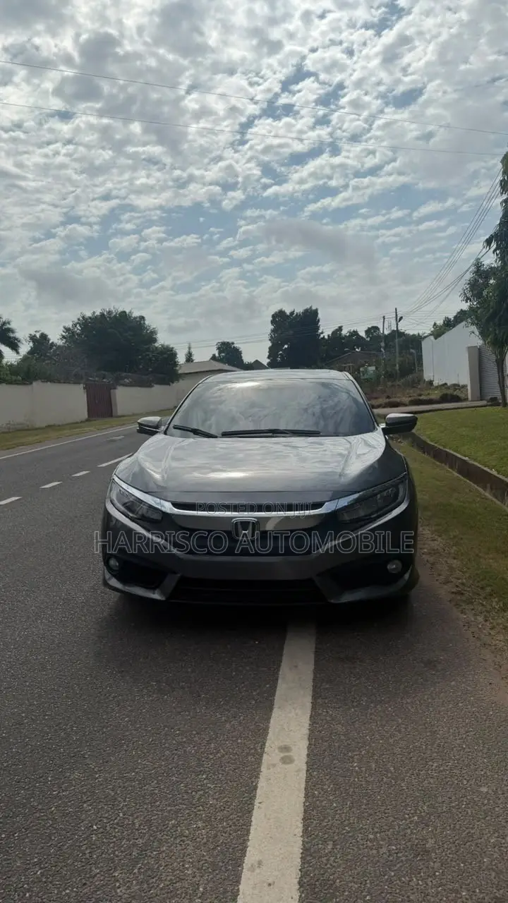 Honda Civic Touring Sedan 2018 Gray