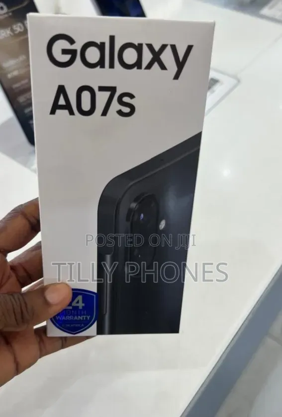 New Samsung Galaxy A07s 64 GB Black