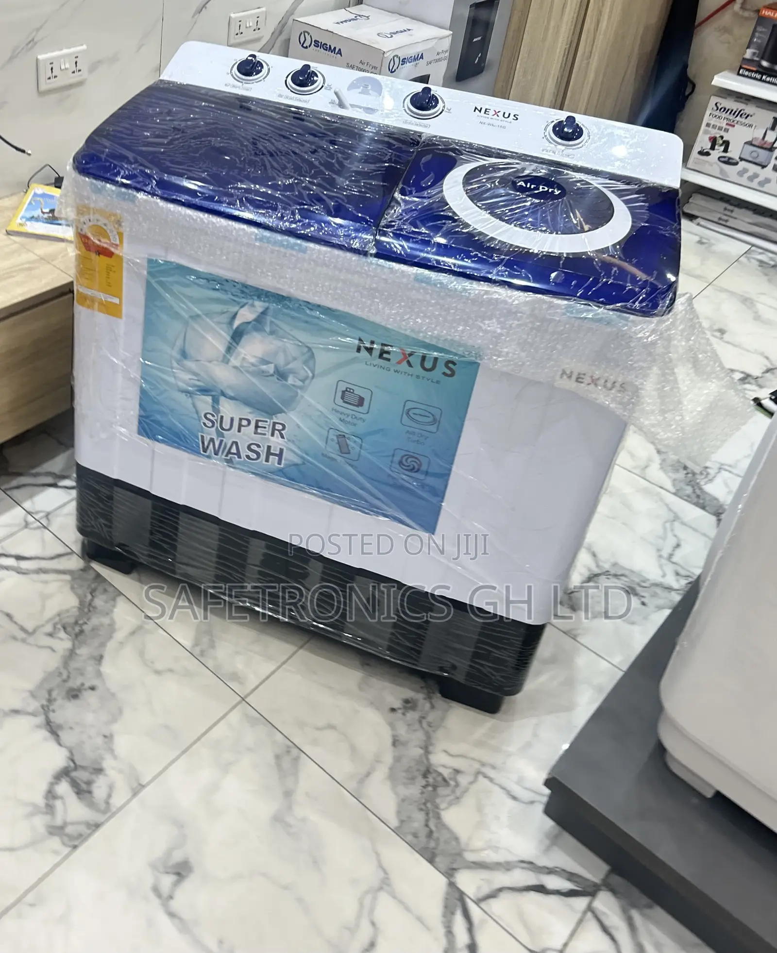 Bag Reliable < 15kg TopLoad Twintub Nexus Washer