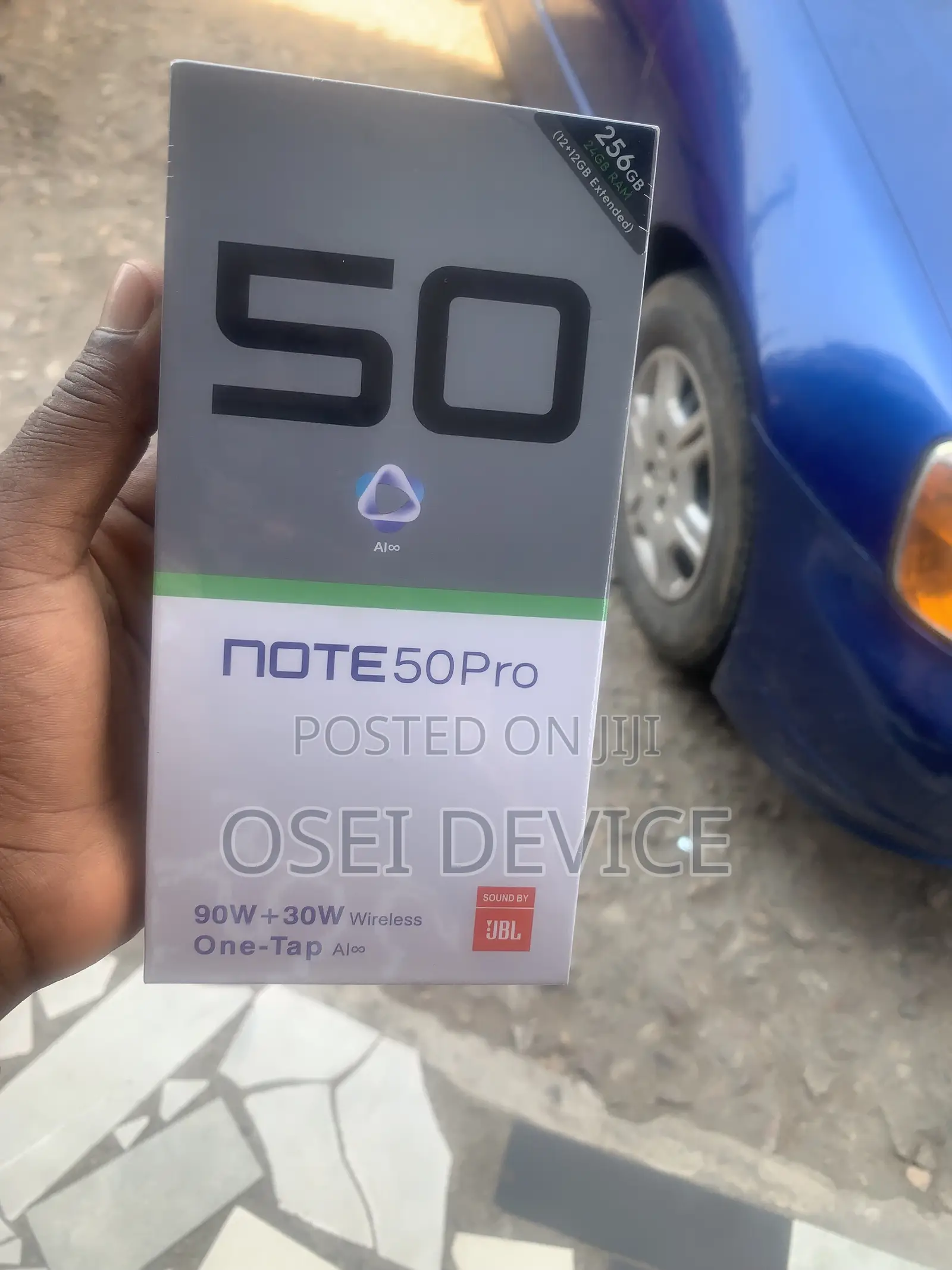 New Infinix Note 50s 256 GB Black