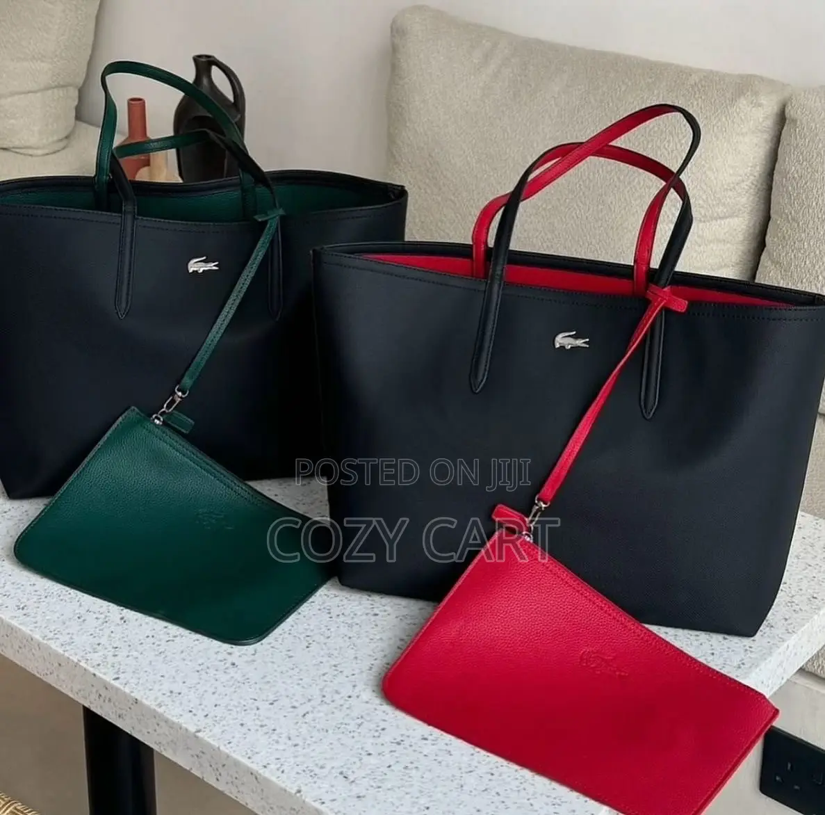 Reversible Lacoste 3 in 1 Lacoste Tote Bag