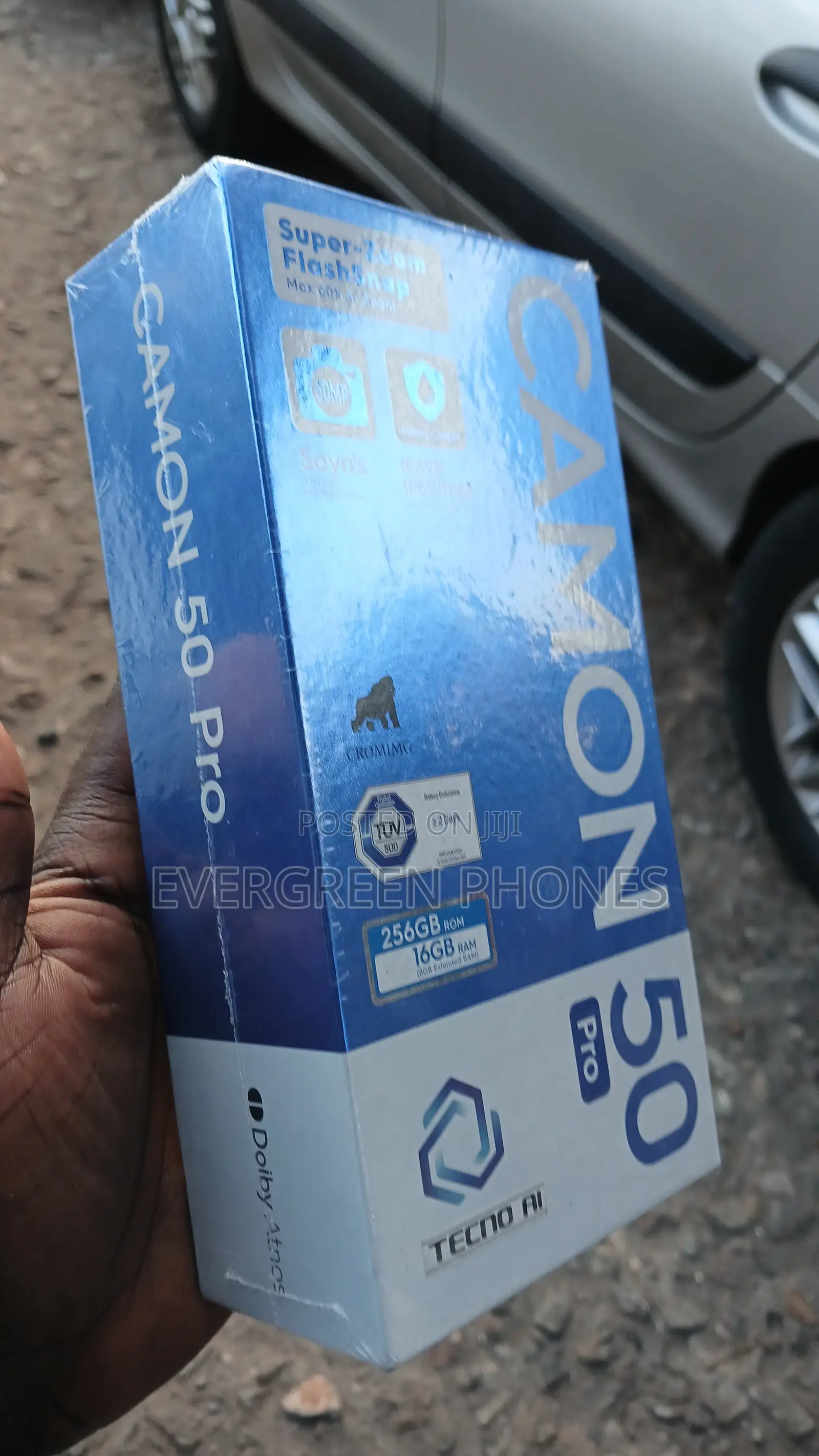 New Tecno Camon 50 Pro 256 GB Black