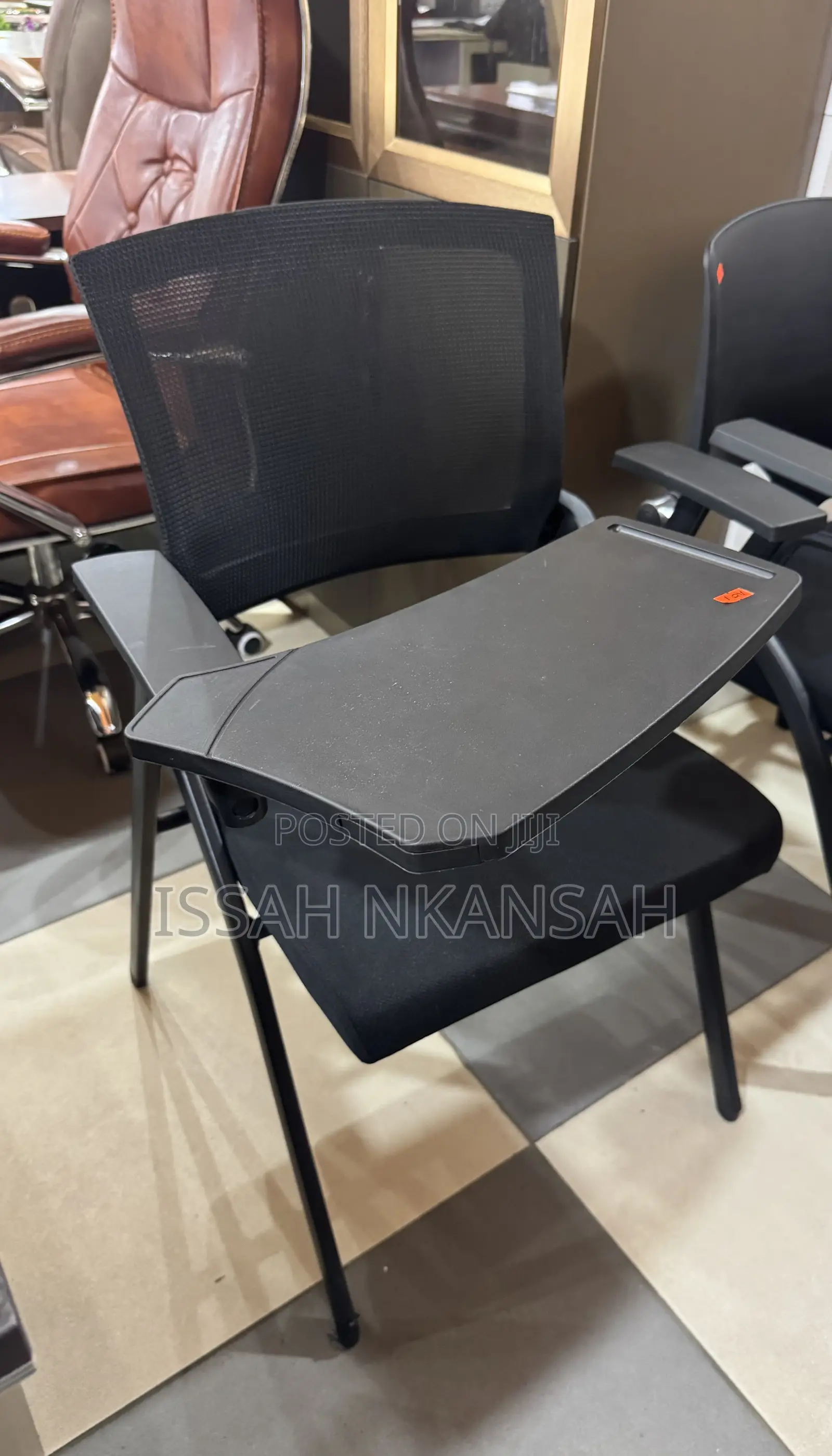 Training Lecture Chair With Writing Pad