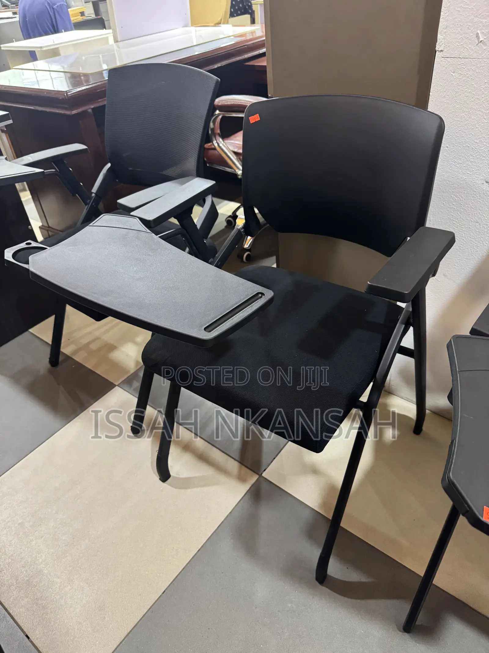 Training Lecture Chair With Writing Pad