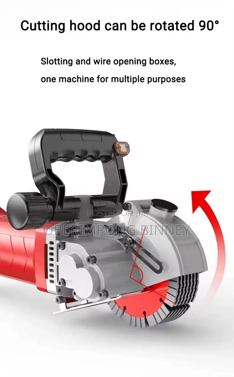 Wall Chaser and Cutting Machine (4500W) 2 In1 With Water Pump