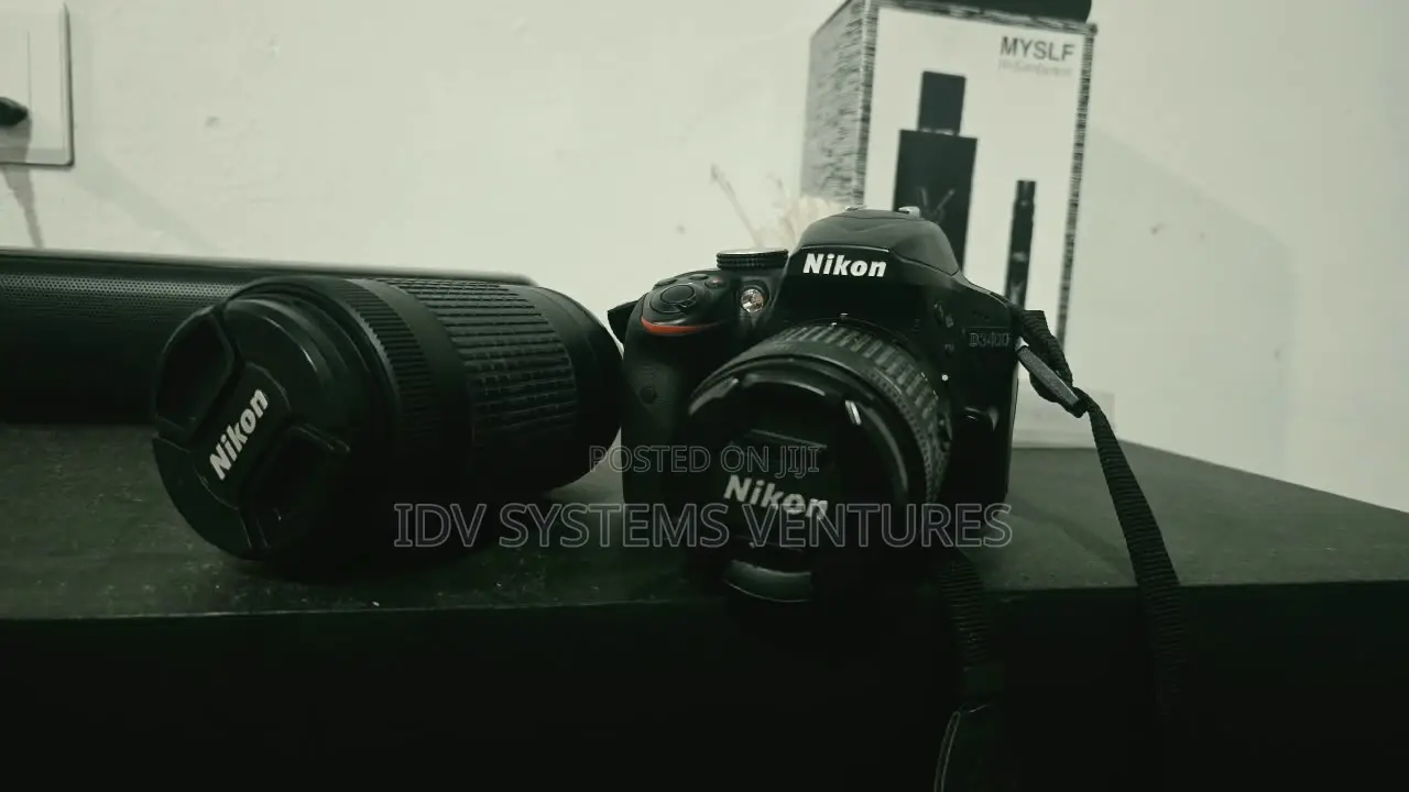 Nikon D3400 With 18-55mm Lens