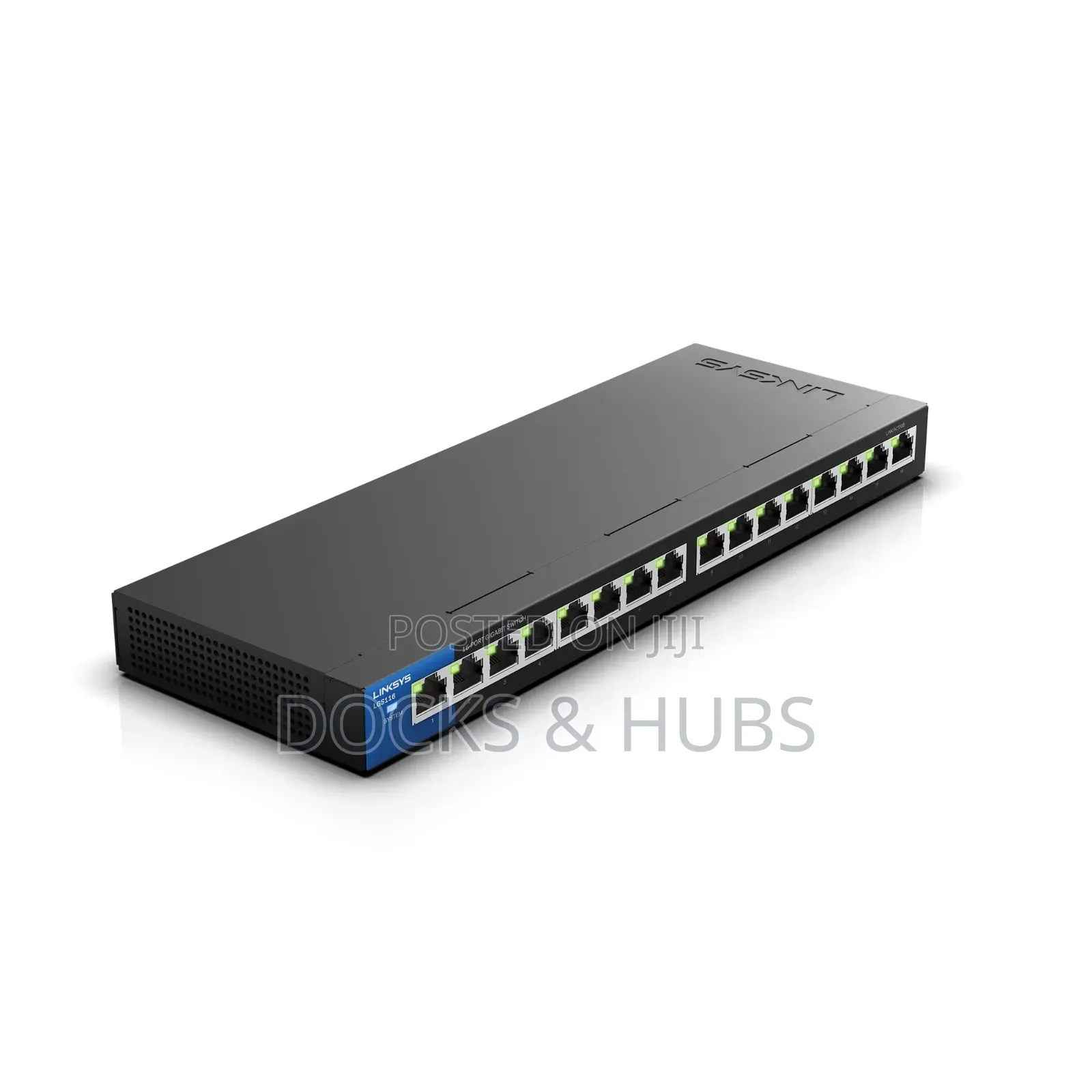 Linksys LGS116P 16-Port Gigabit Ethernet PoE+ Unmanaged Switch
