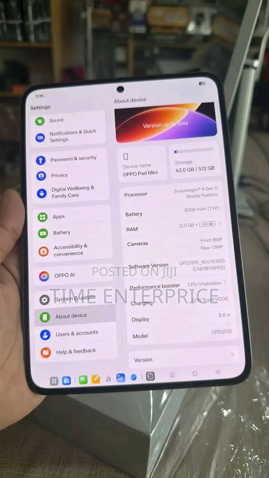 New Tablet 512 GB Gray