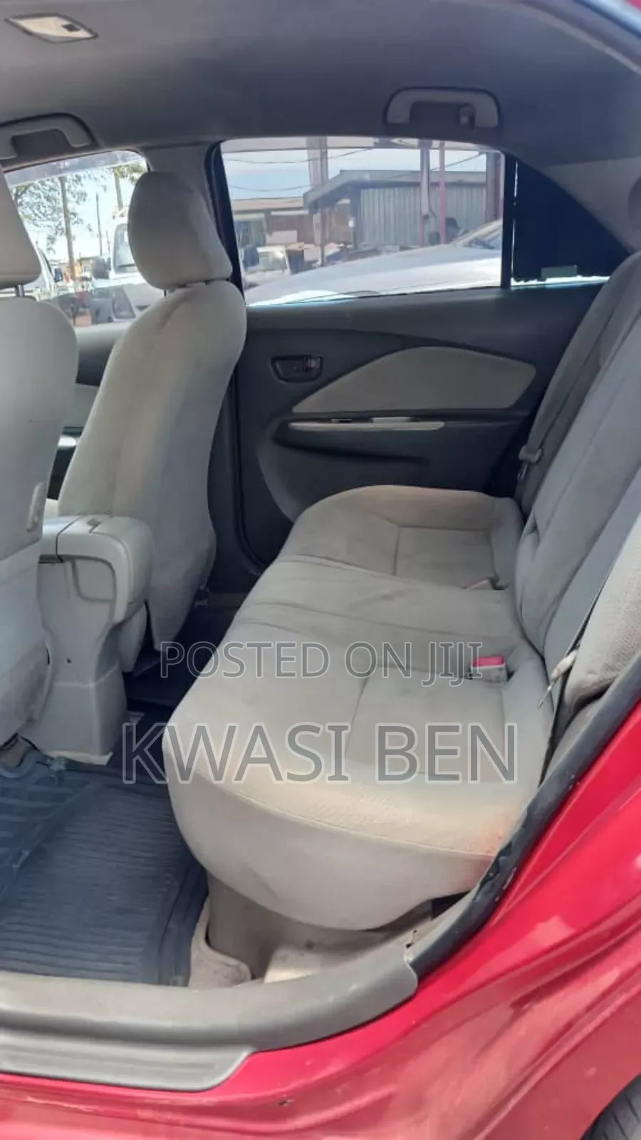 Toyota Belta 2010 Red