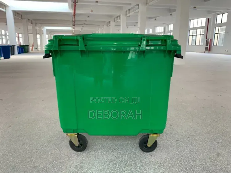 660L Industrial Wheeled Waste Bin - Heavy Duty
