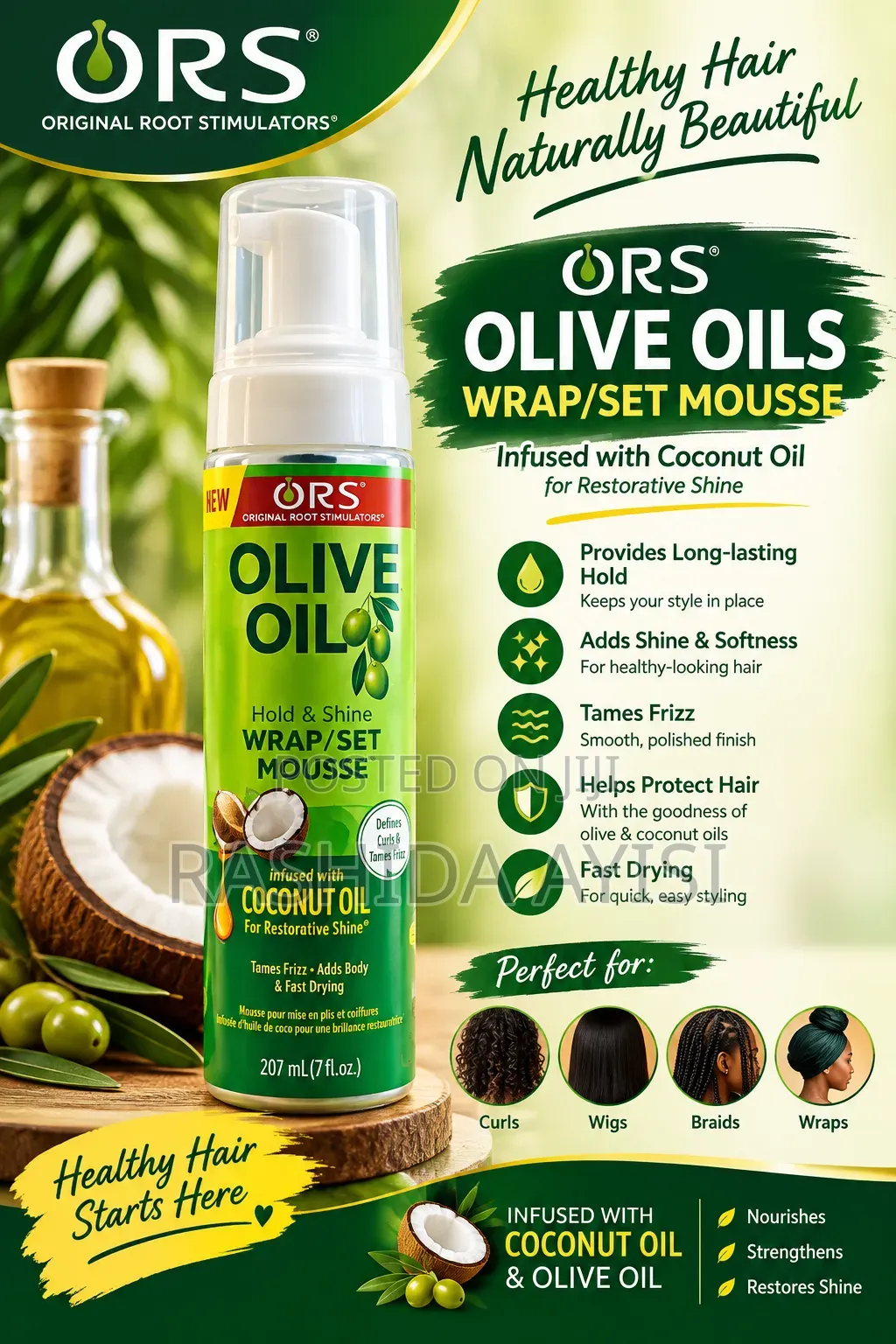 Olive Oil Mousse