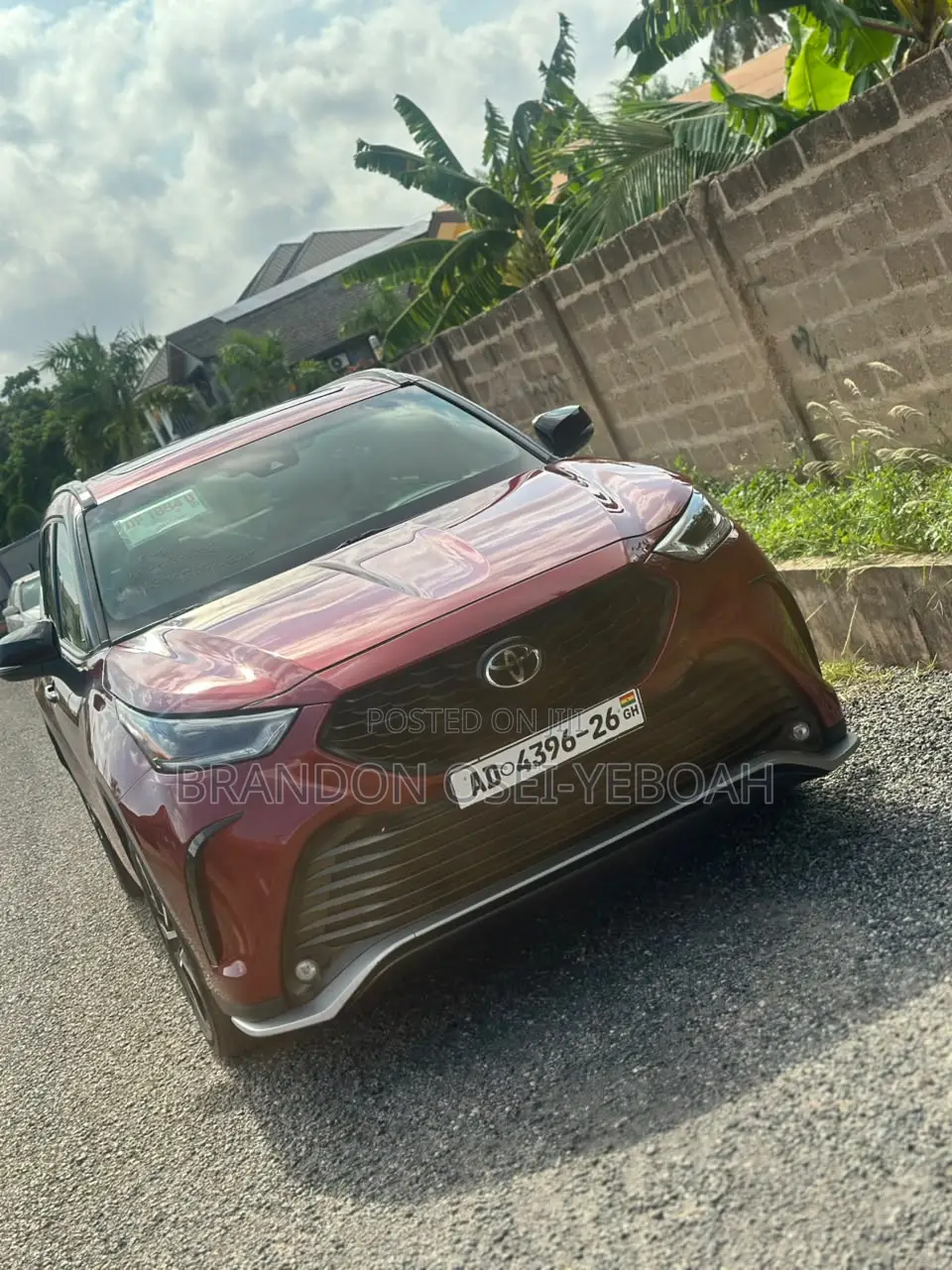 Toyota Highlander 2021 Burgundy