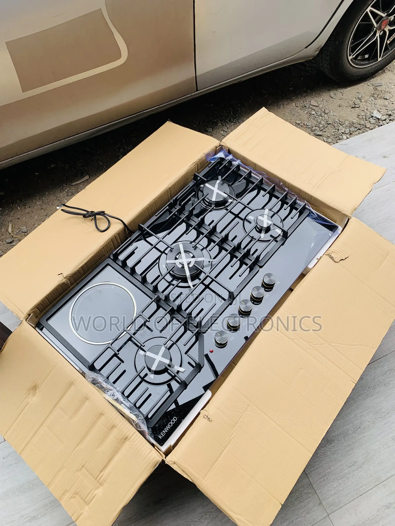 Lovely New Ken Wood 90cm 4+1 Ceramic Burner Gas Cooker Hob Built-In