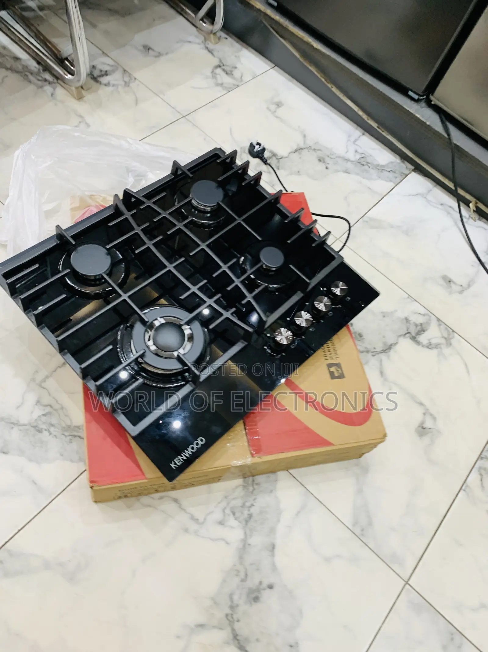 High Quality KHG 603 SS Gas Hob 60 Cm Stainless Steel - Kenwood