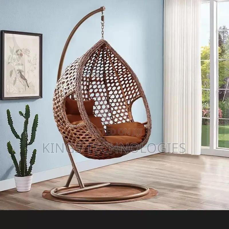 Hanging Rattan Egg Chair.