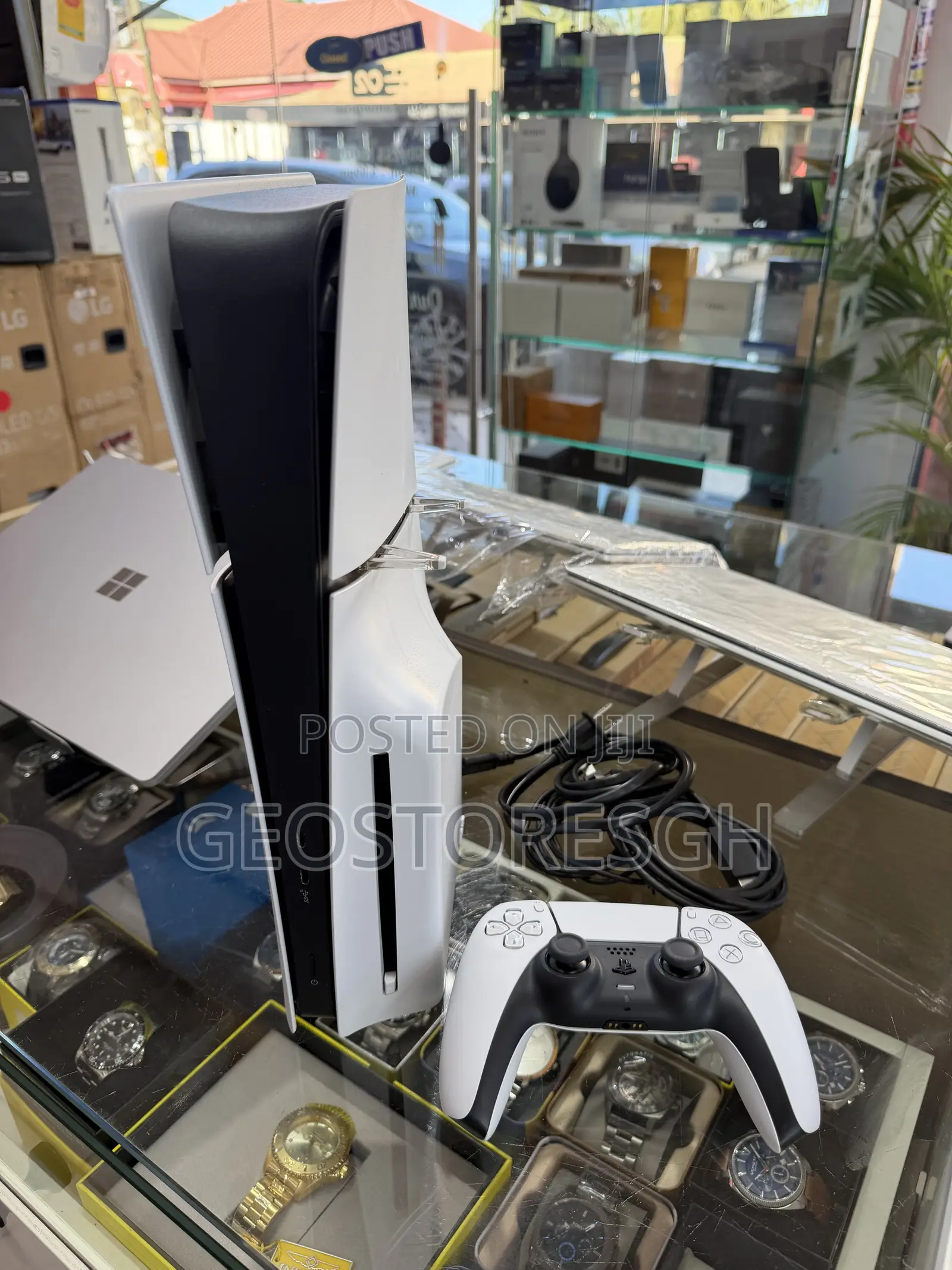 Few Weeks Used Ps5 Slim Standard With 5 Latest Games