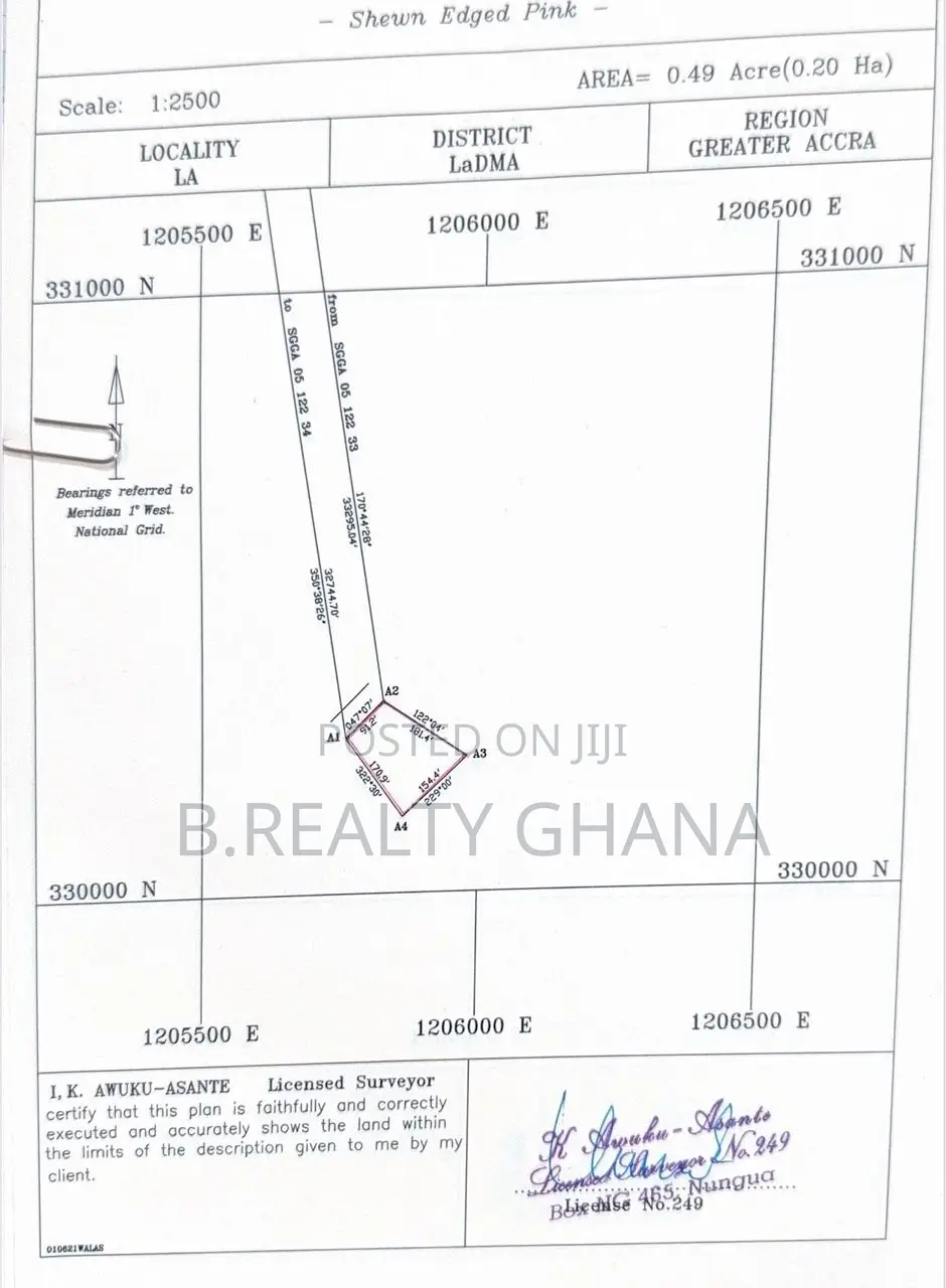 Land at Cantonment for Sale