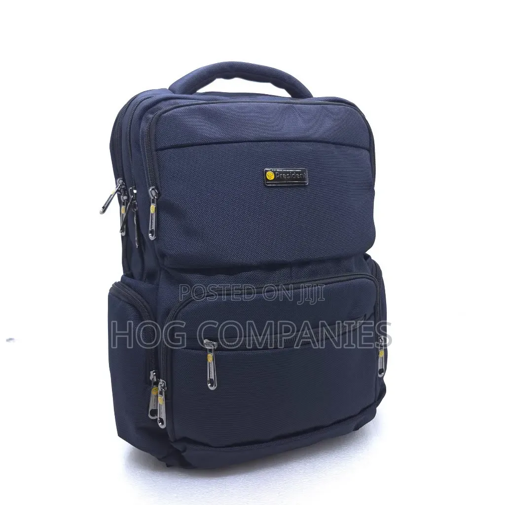 17' Travel Laptop School Bag Plain Backpack - Fast Delivery in 2hrs
