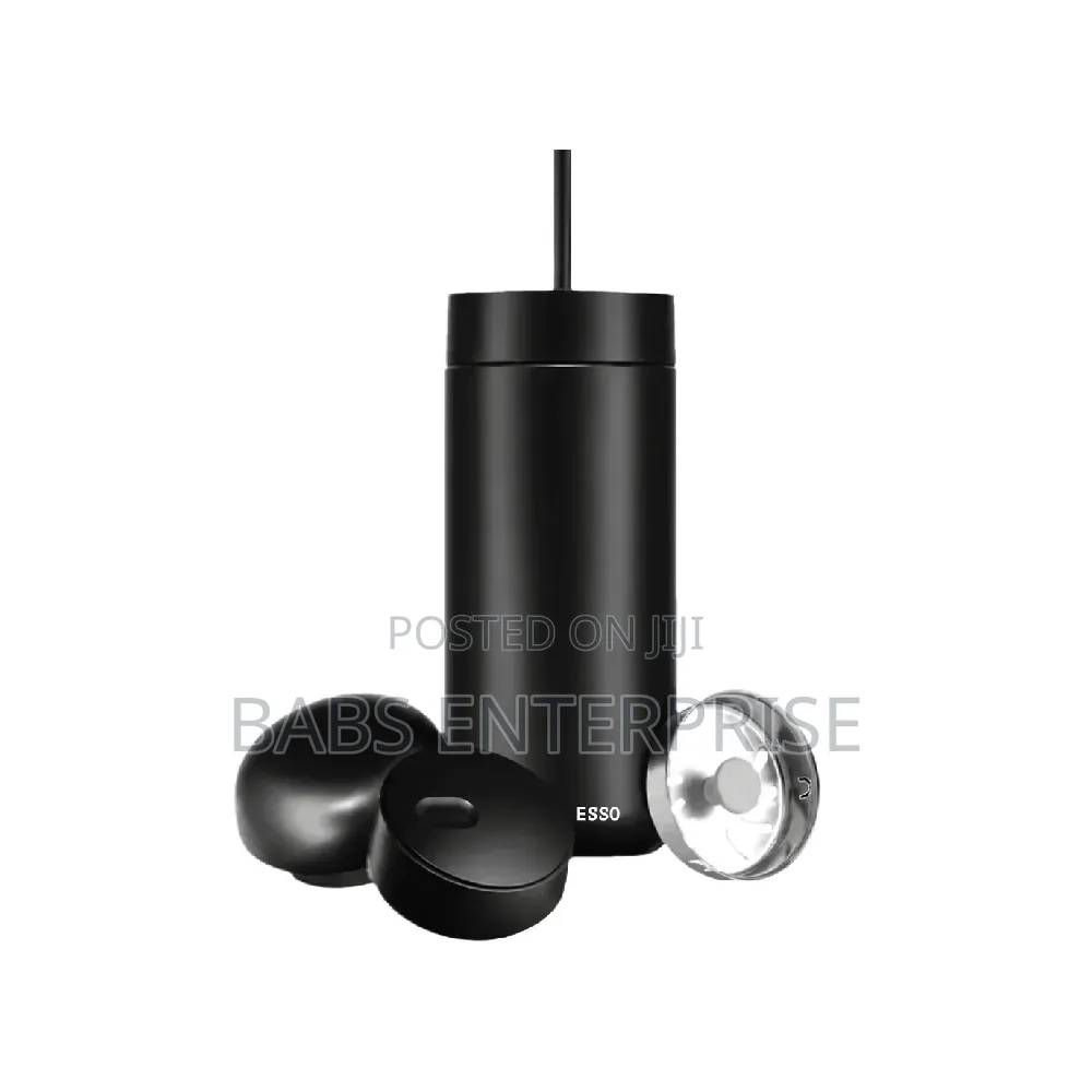 LePresso TripleQuench Insulated 590ml Double Wall With 3 Lid Tumbler