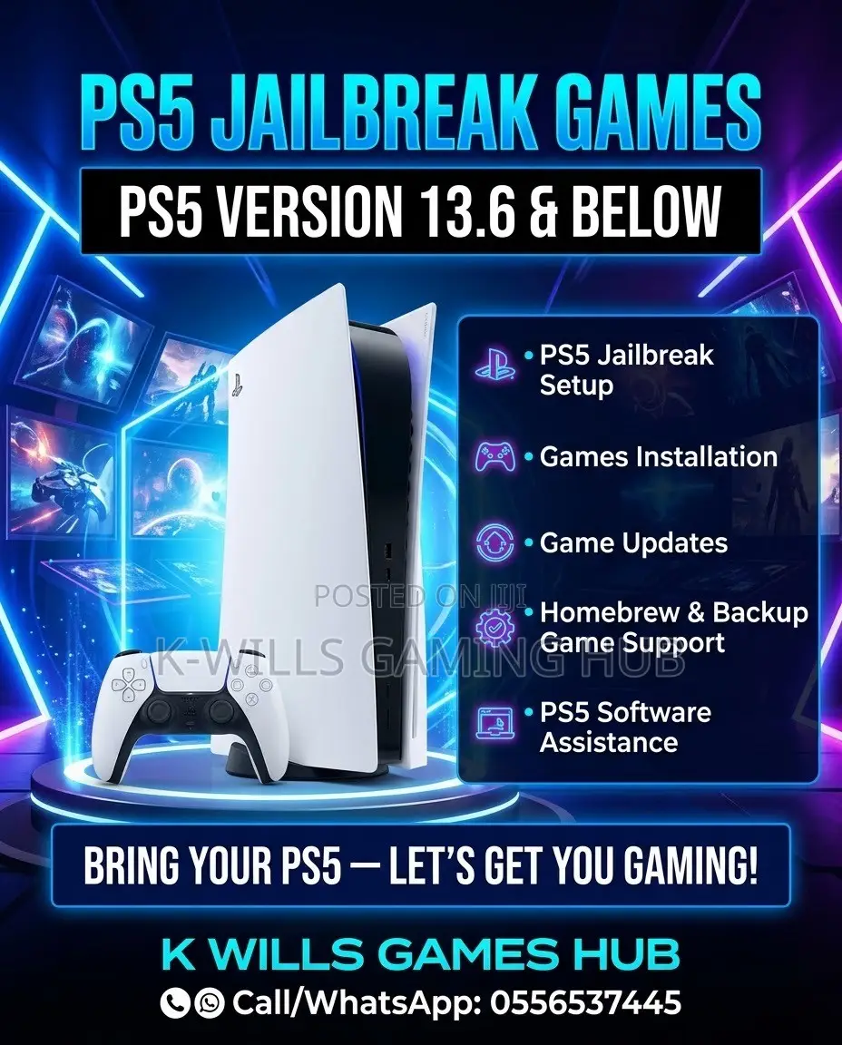 Ps5 Jailbreak Games Version 13.6 and Below