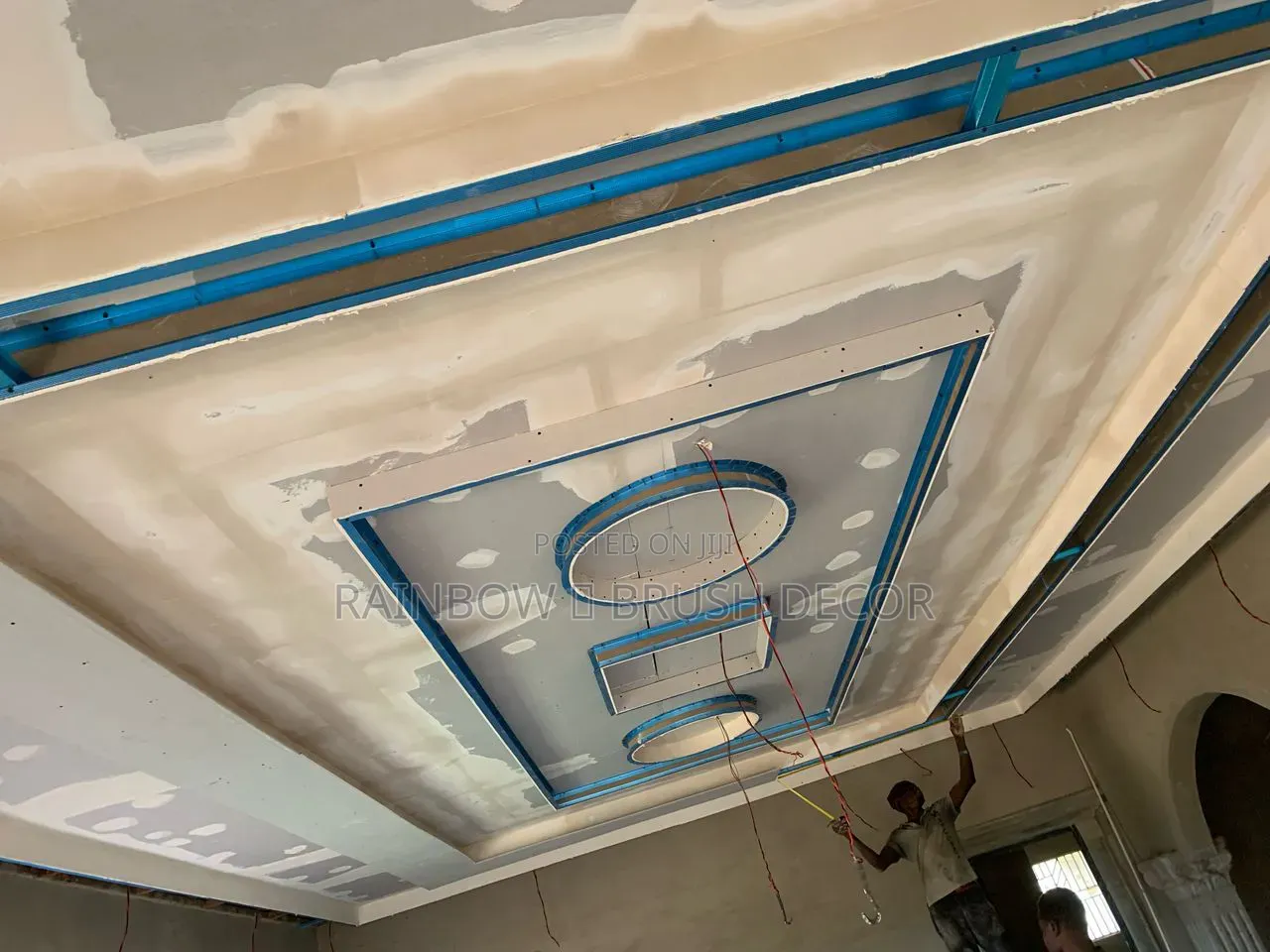 Two Board Ceilings Installation