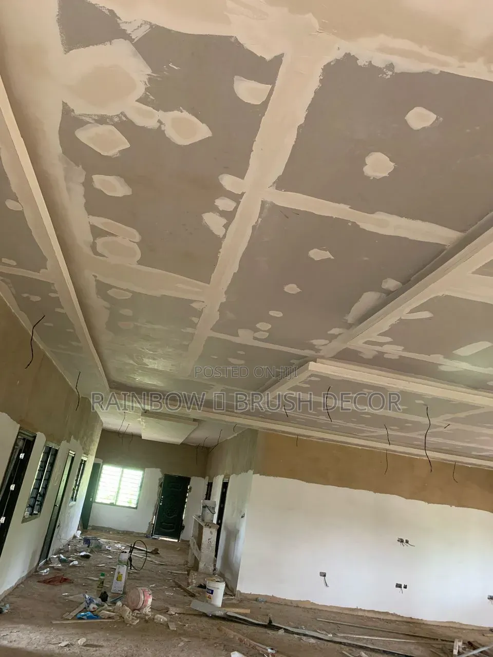 Two Board Ceilings Installation