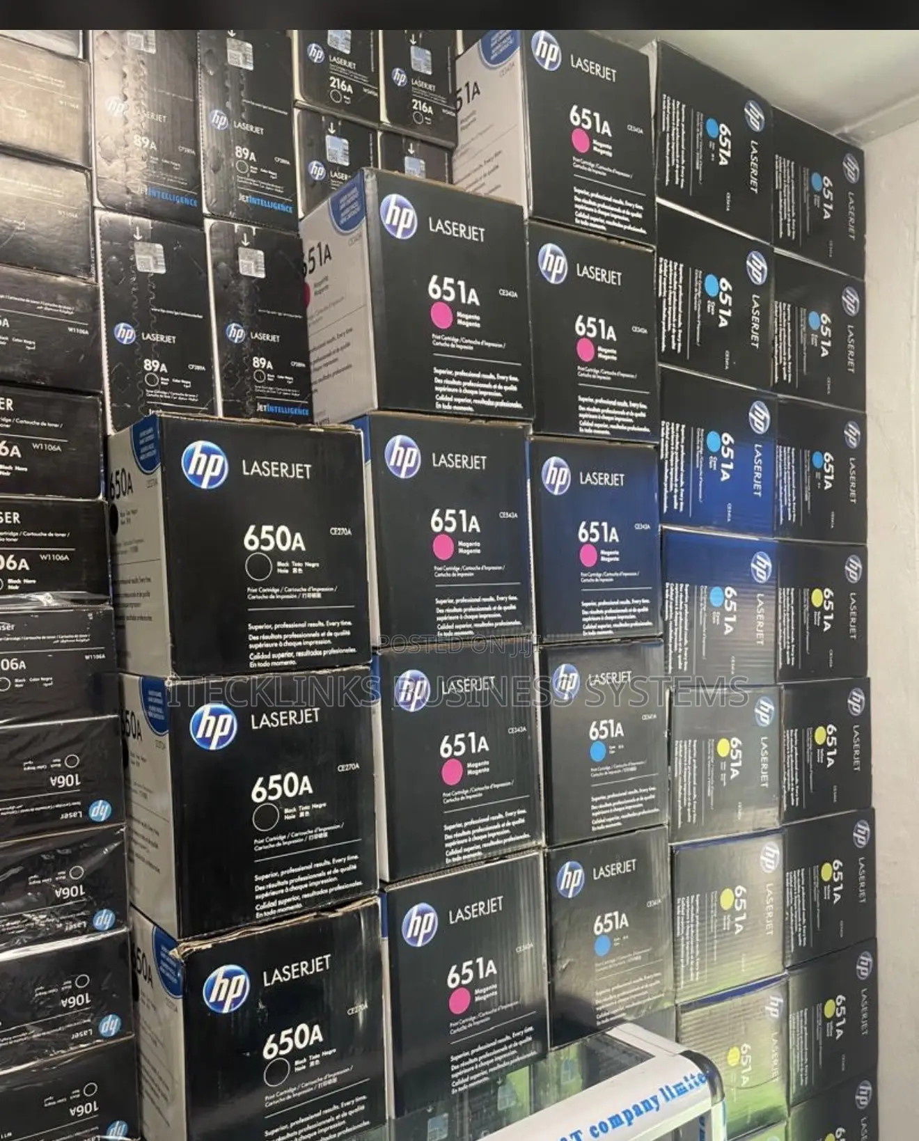 HP 651A Black Toner