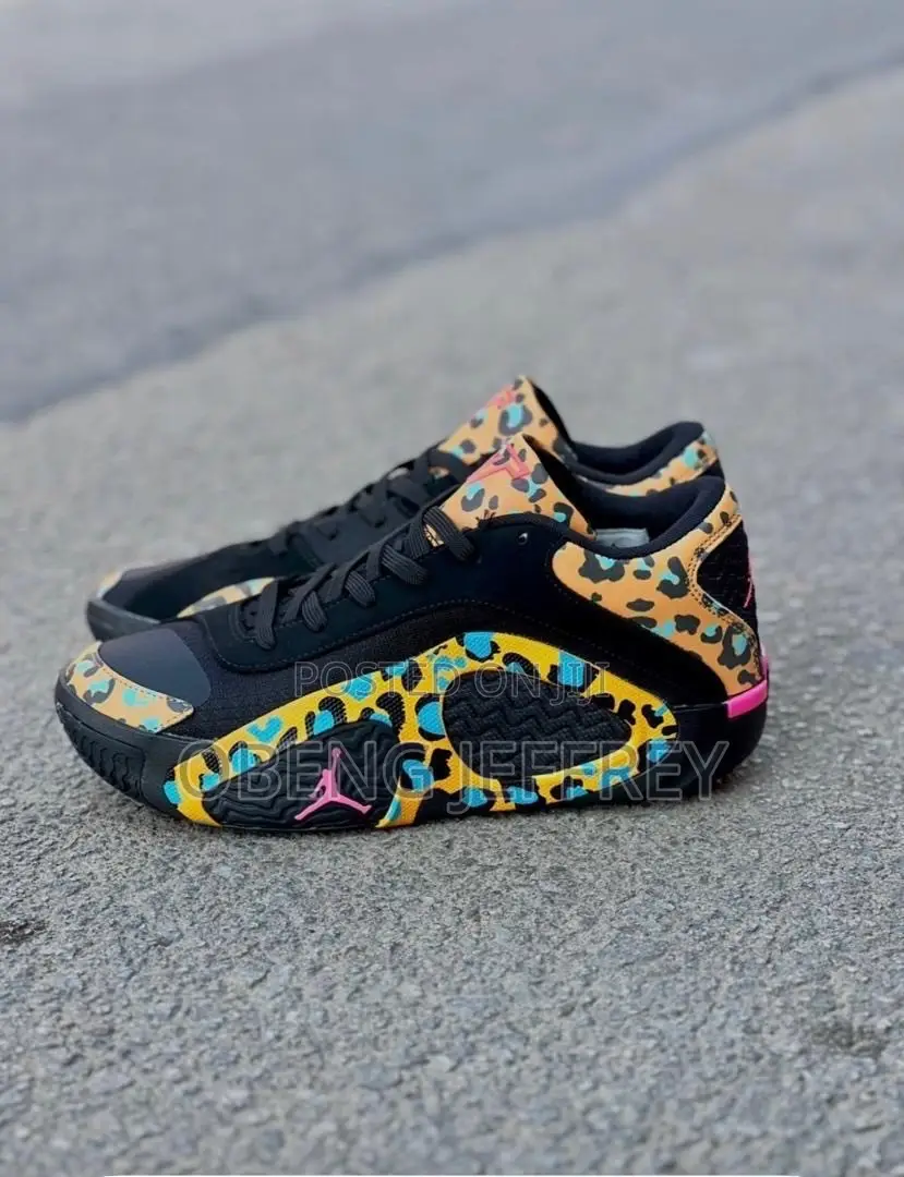 Original Jordan Tatum 2 Wild Leopard Print