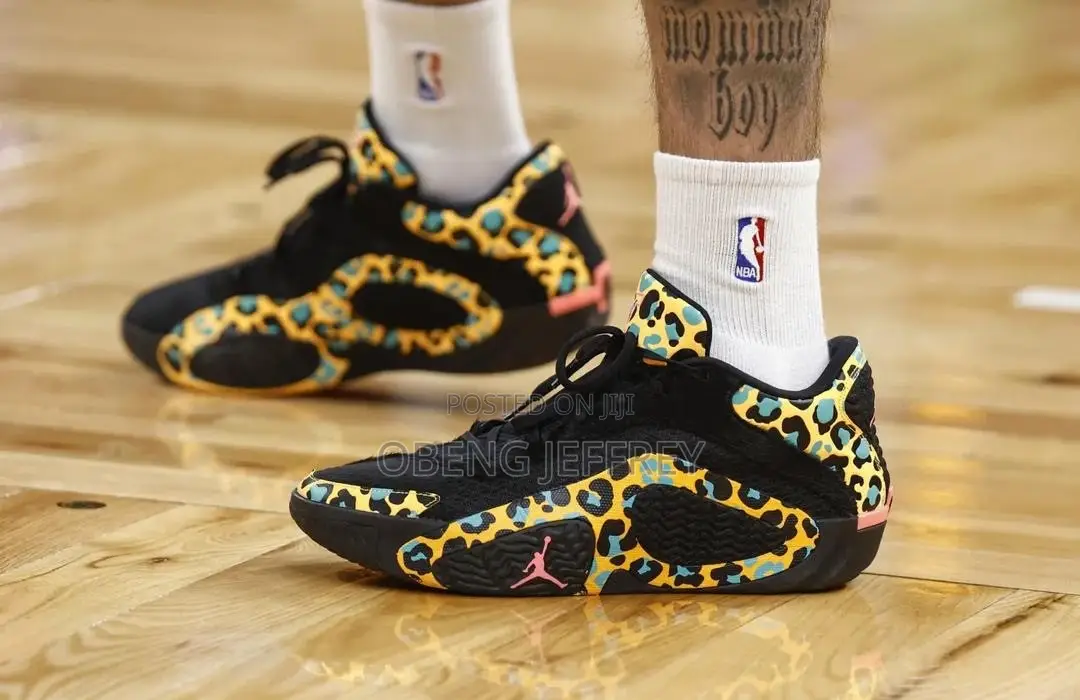 Original Jordan Tatum 2 Wild Leopard Print