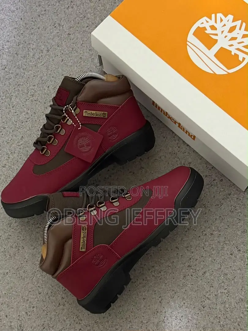 Original Timberland Waterproof Field Boot Burgundy