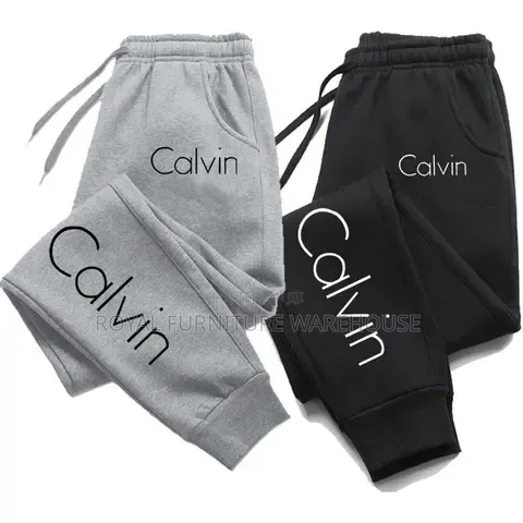 Casual Athletic Sweatpants and Joggers Featuring Various Brand Logos