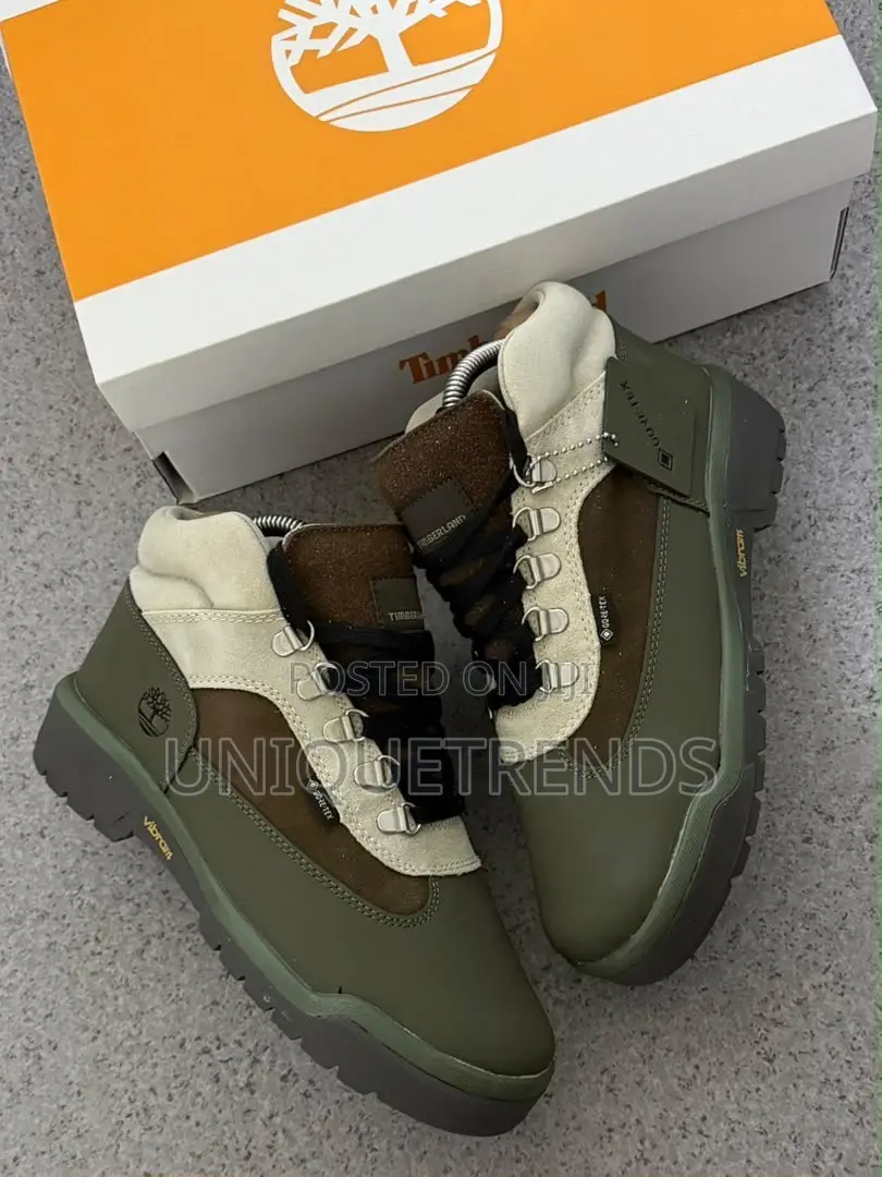 TIMBERLAND Waterproof Gore-Tex Field Boot Mid (Green)