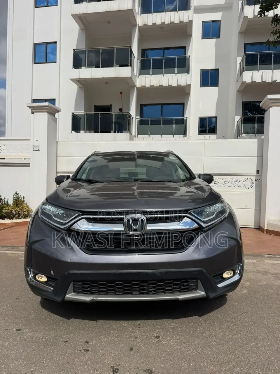 Honda CR-V Touring 4dr SUV (1.5L 4cyl CVT) 2017 Gray